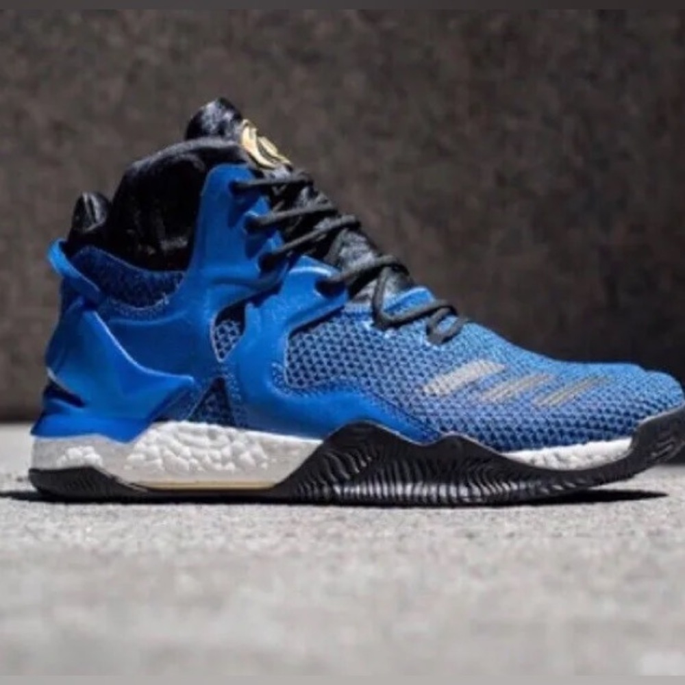 Derrick Rose Boost 7 Men’s 8 Basketball shoe blue black Orlando Magic